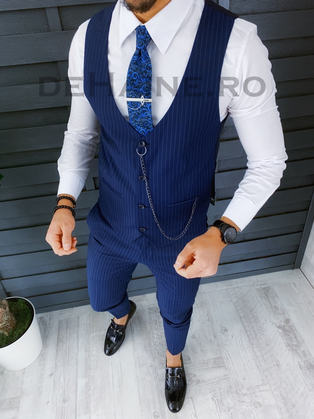 Compleu barbati vesta + pantaloni zr a8770 n2-3