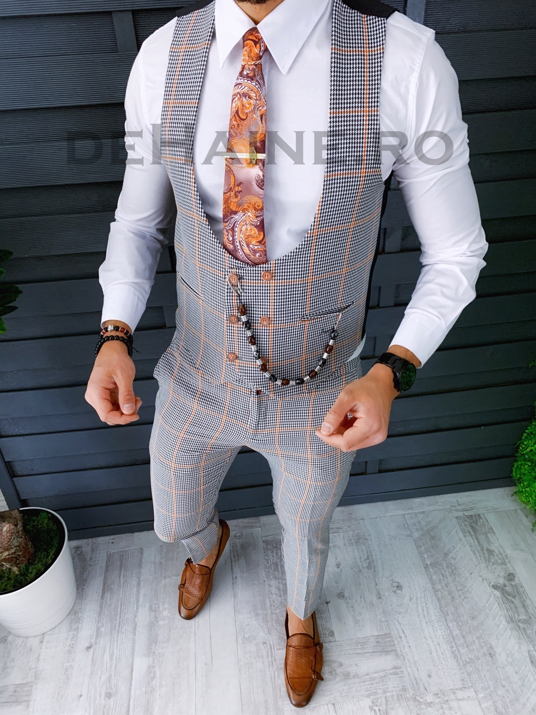 Compleu barbati vesta + pantaloni zr a8773 j5-2