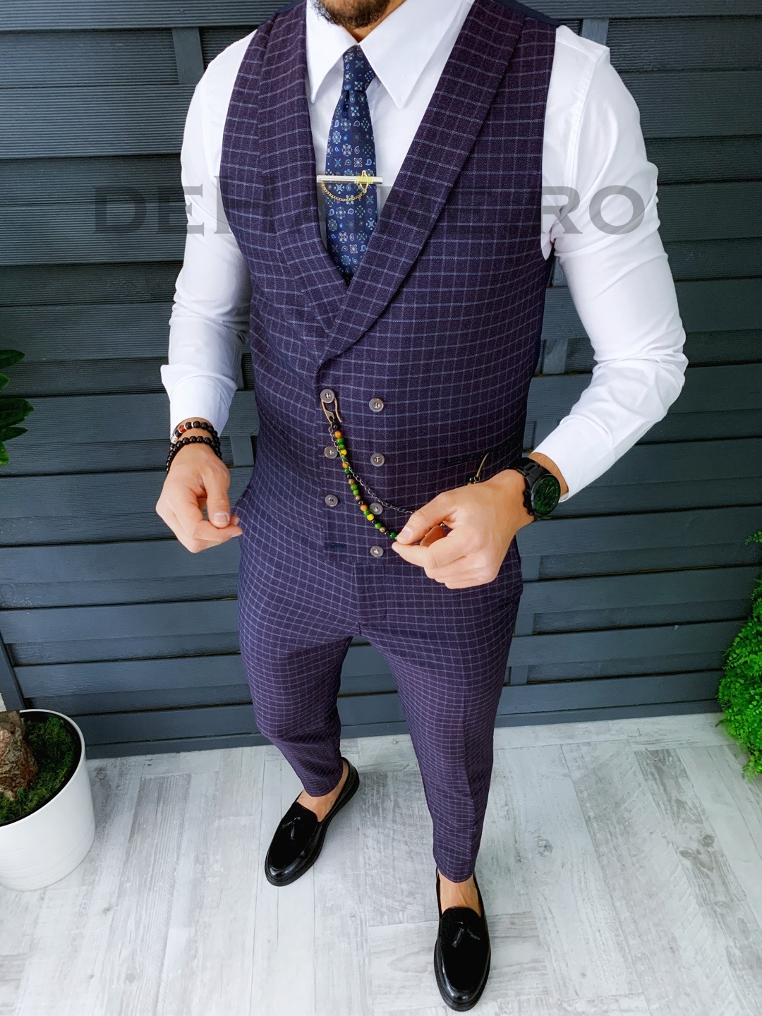 Compleu barbati vesta + pantaloni zr a8774 j5-3