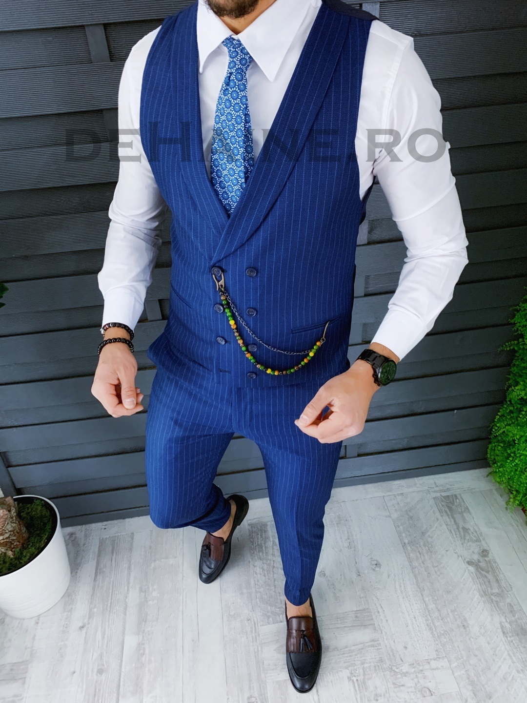 Compleu barbati vesta + pantaloni zr a8775 b14-4