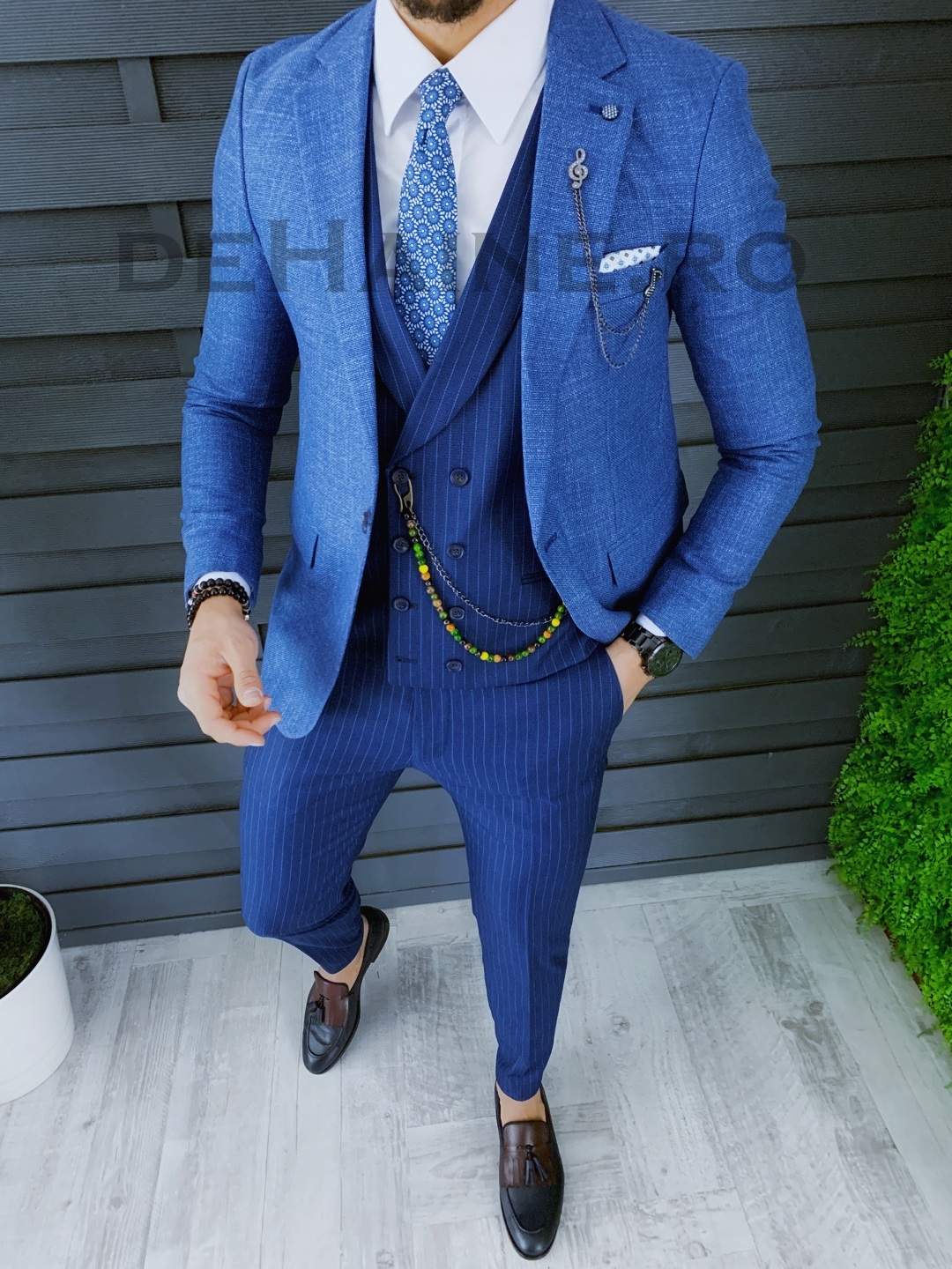 Sacou barbati slim fit zr a8797 s5