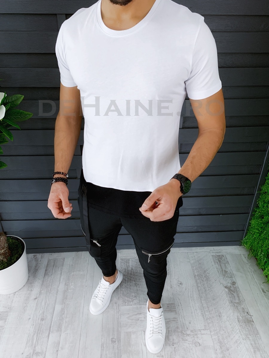 Tricou barbati alb slim fit zr a8647 p3-2