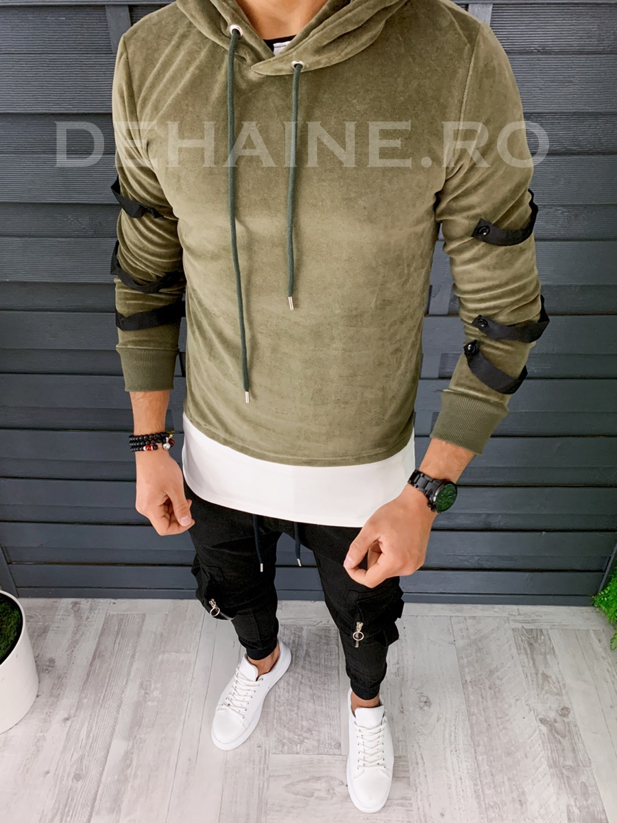 Hanorac barbati catifea slim fit zr a8436 99-5