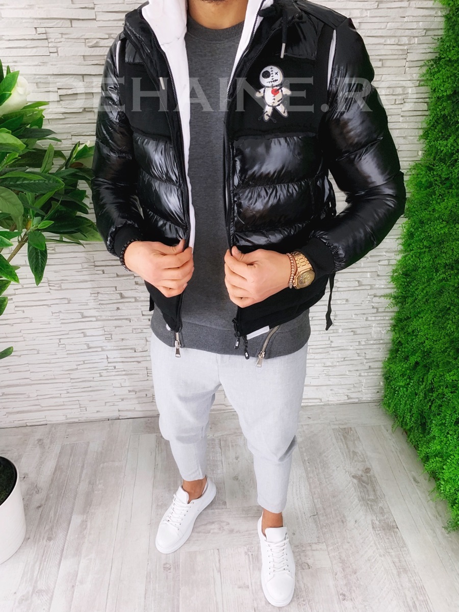Geaca barbati 3 in 1 neagra zr a8240 k2-5