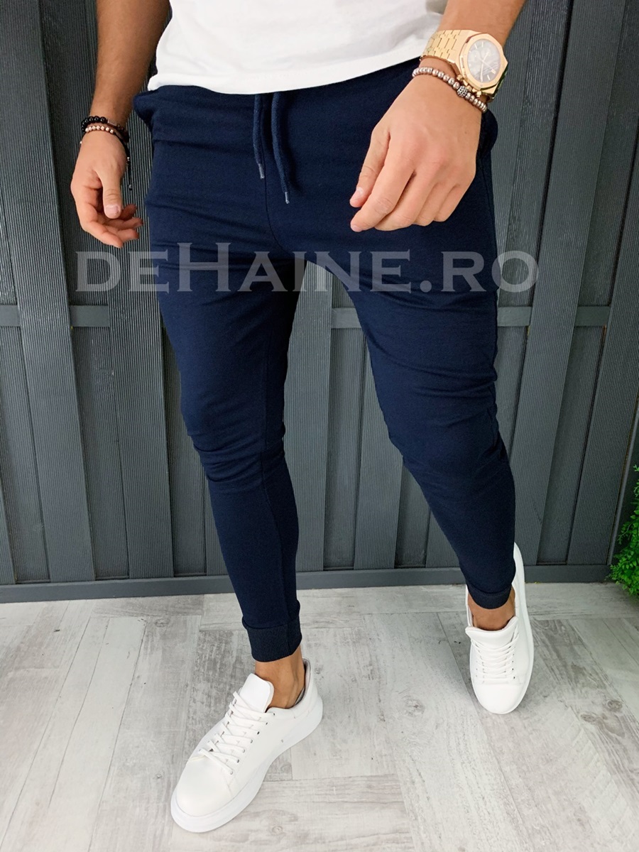 Pantaloni de trening conici A6989 O1-1