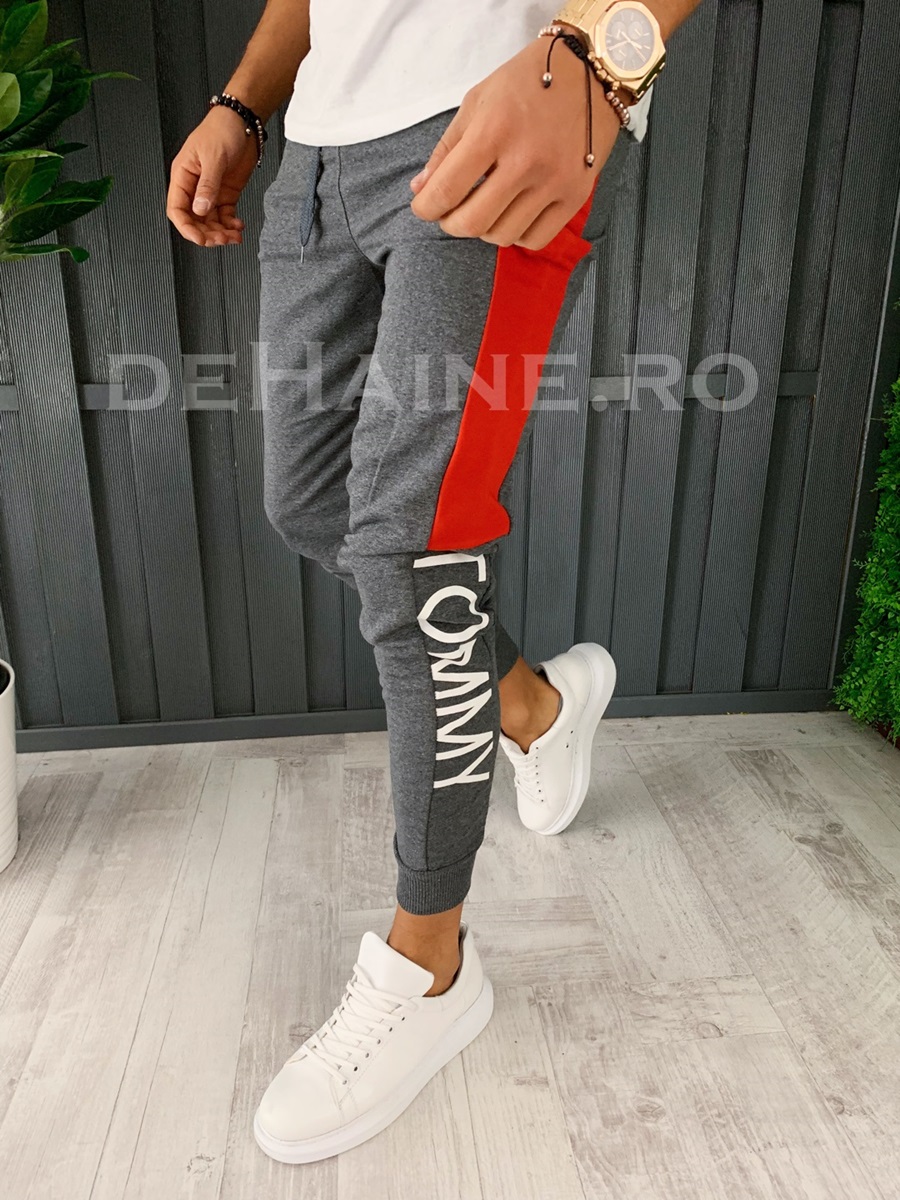 Pantaloni de trening conici A7006 J2-2