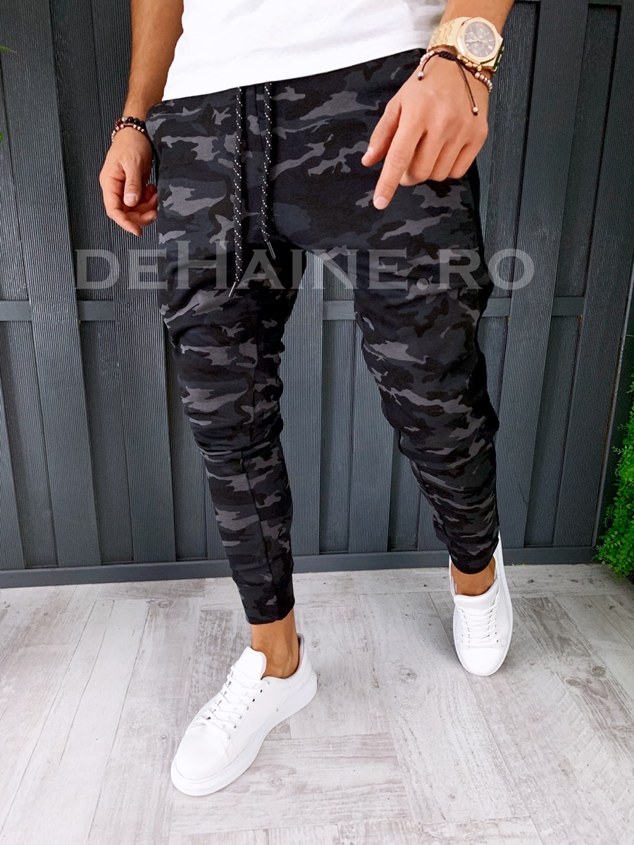 Pantaloni de trening conici ARMY A7011 J4-2