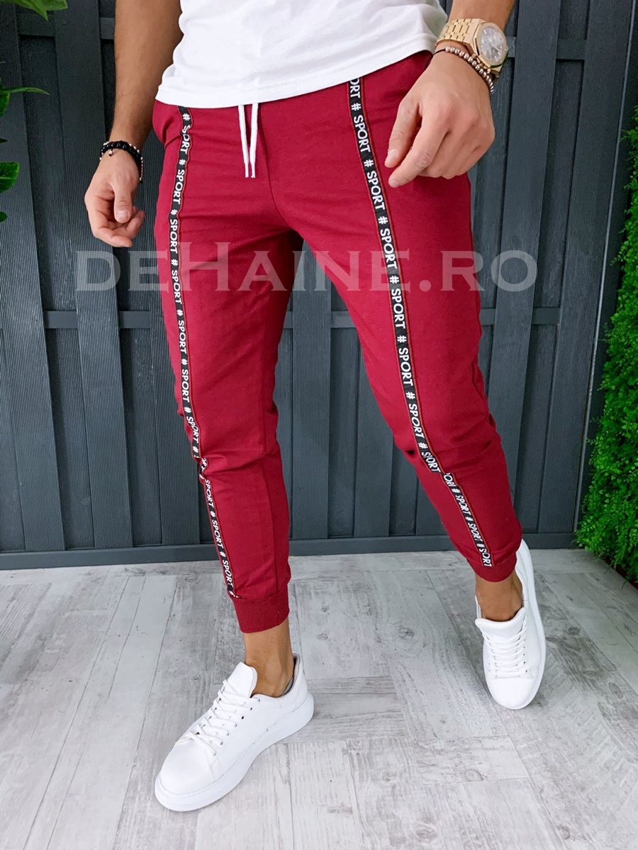 Pantaloni de trening conici A6941 O3-2