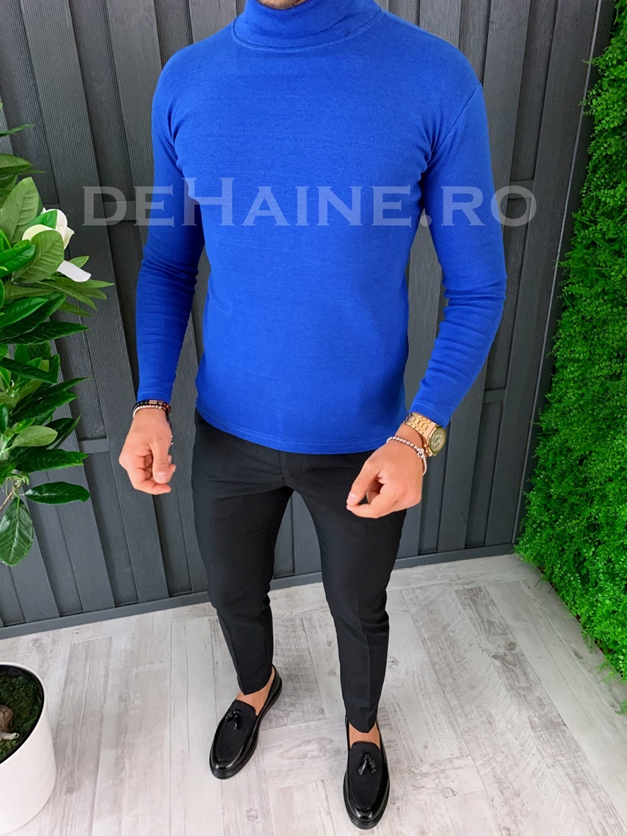 Helanca barbati slim fit albastra zr a6613