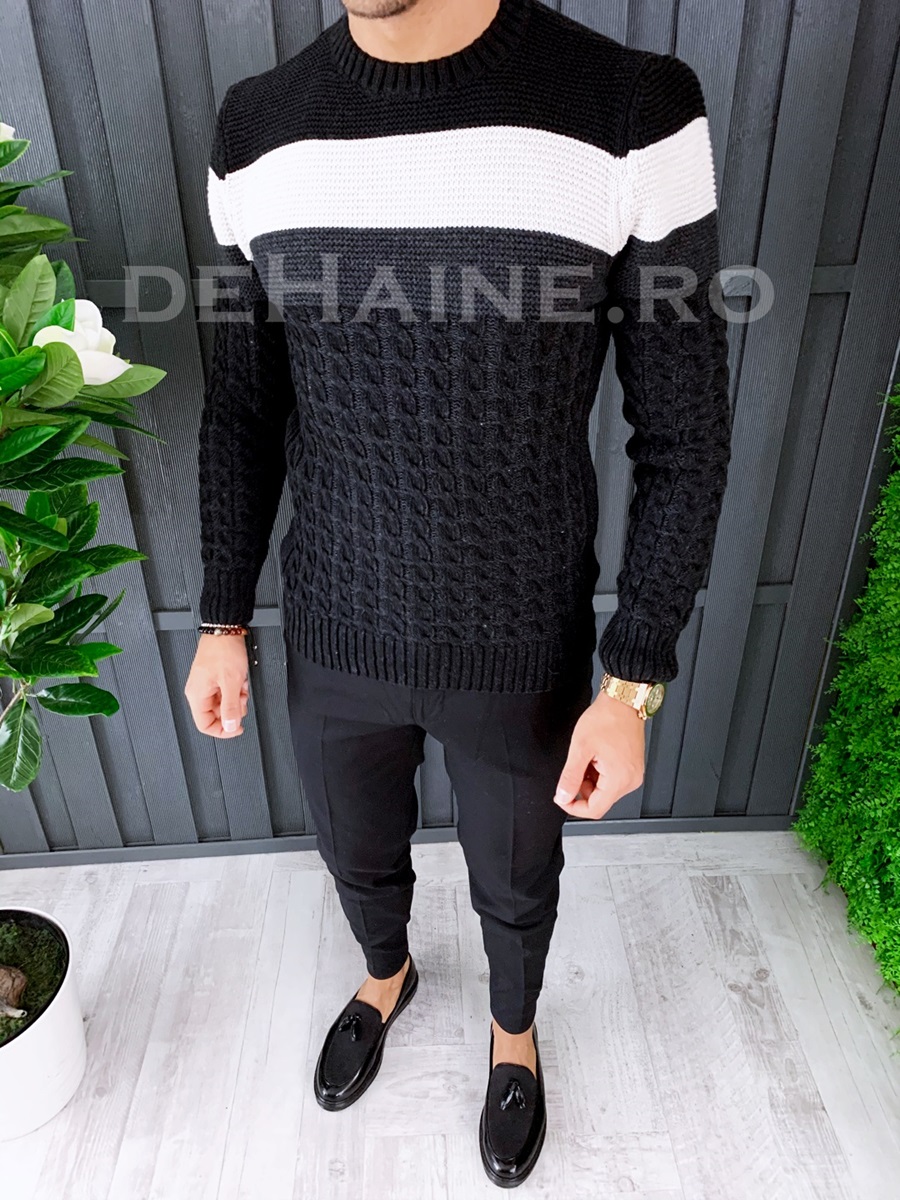 Pulover barbati gros slim fit zr a6571 96-2