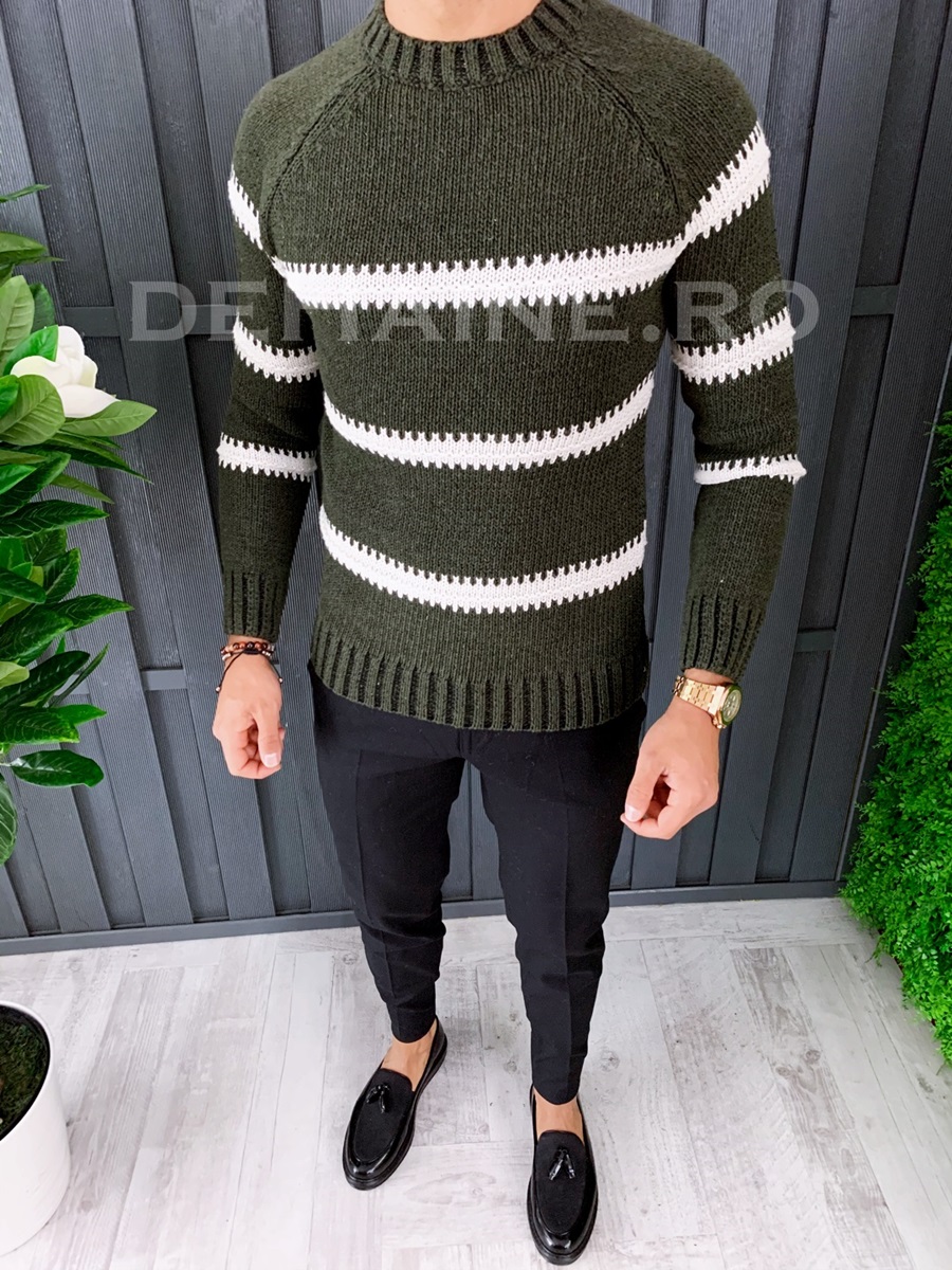 Pulover barbati gros slim fit zr a6584 98-2