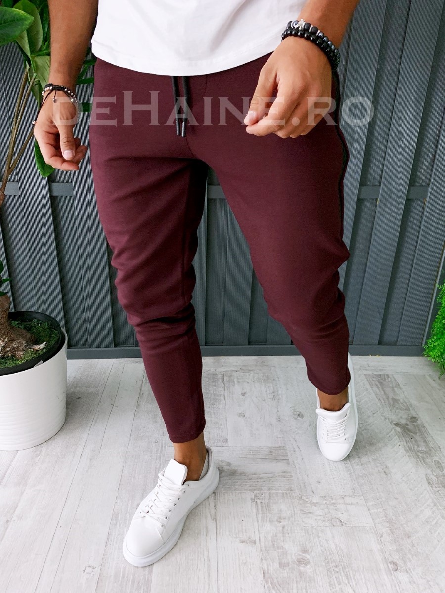 Pantaloni de trening conici A6229 J2-4