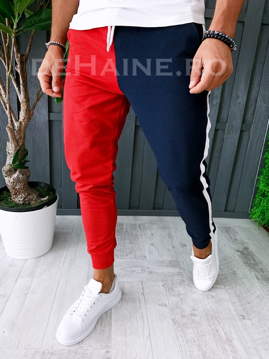 Pantaloni de trening conici A6193 O3-2