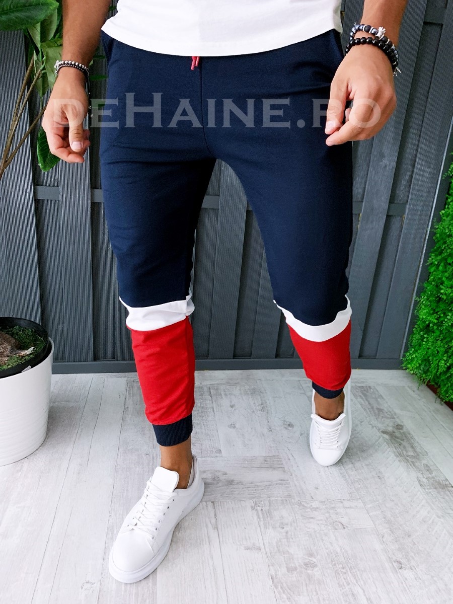 Pantaloni de trening conici A6208 O1-1