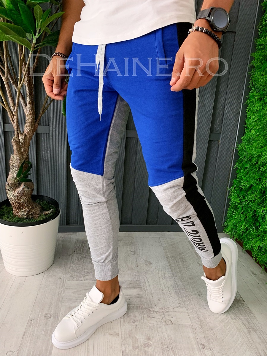 Pantaloni de trening conici A5986 O3-1