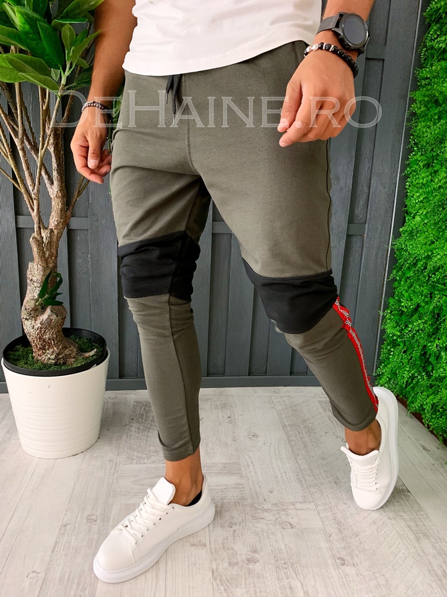 Pantaloni de trening conici A5961 6-4