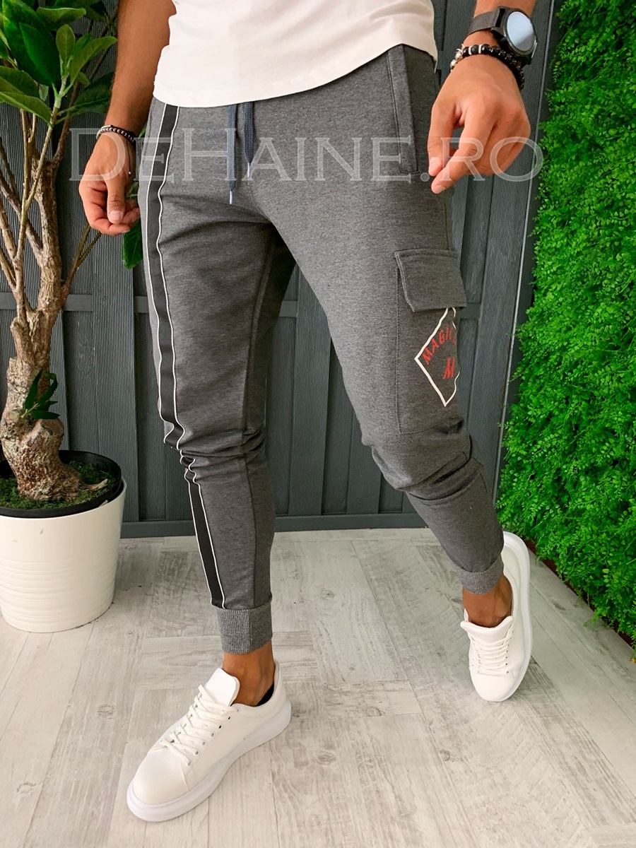 Pantaloni de trening conici A5918 10-2 / X3