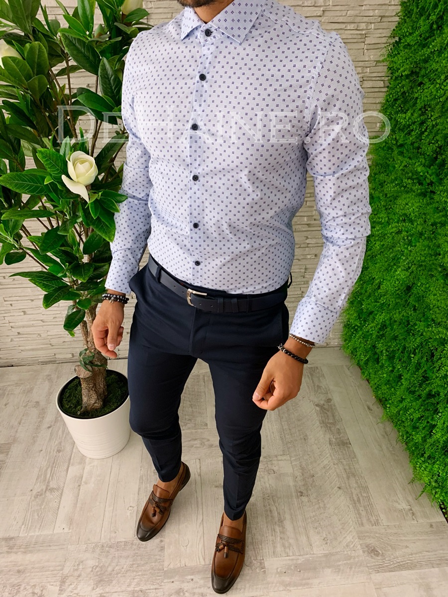 Camasa barbati eleganta slim fit zr a5835 w9-3