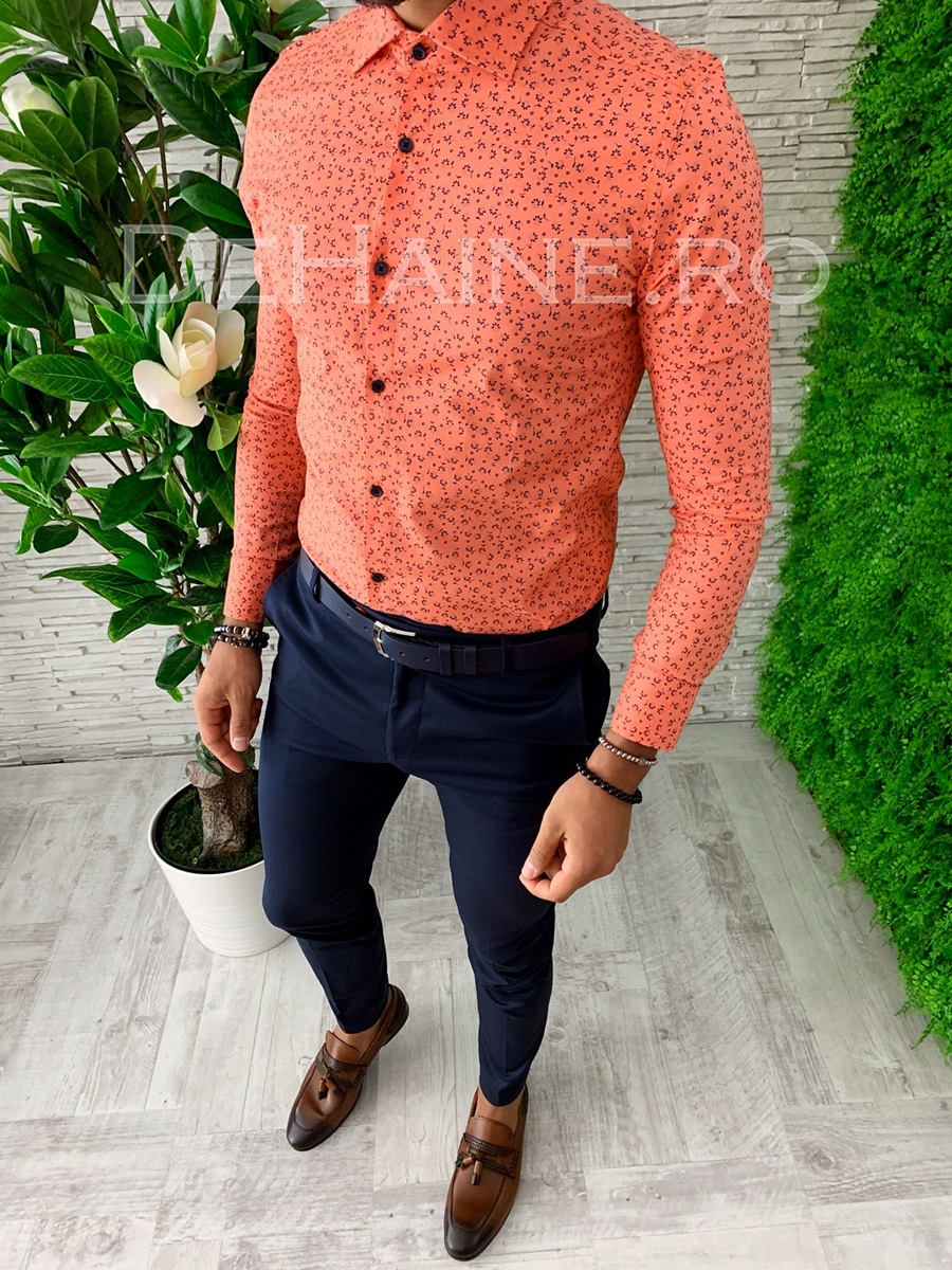 Camasa barbati eleganta slim fit zr a5843 5-2