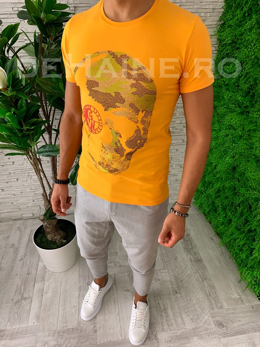 Tricou barbati slim fit zr a5794 p13-4
