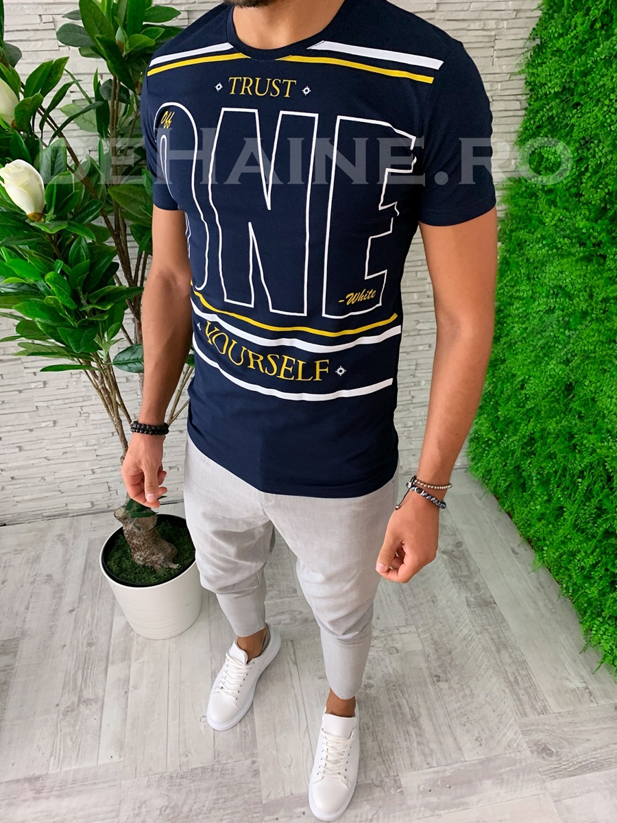 Tricou barbati slim fit zr a5802 p16-2