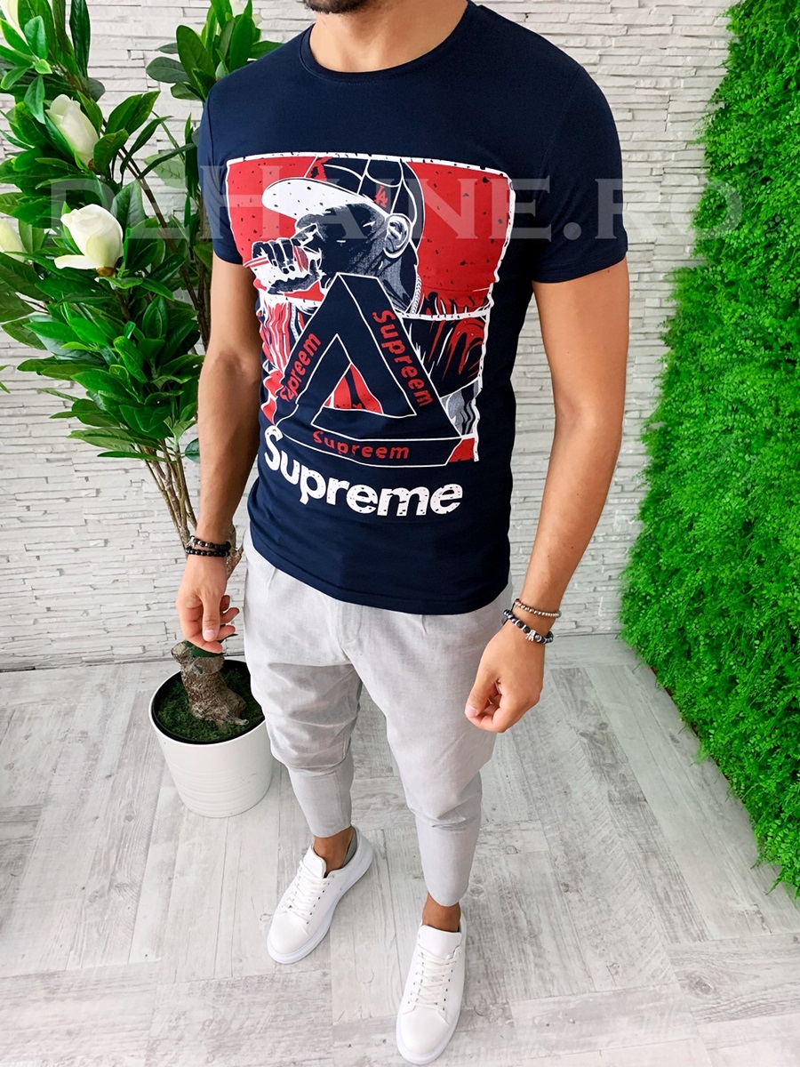 Tricou barbati slim fit zr a5829 p2-5