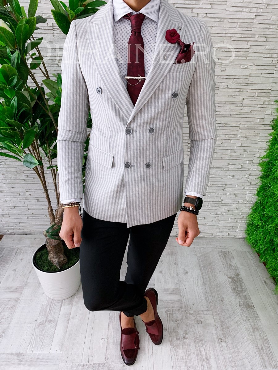 Sacou barbati slim fit zr a5657 s5