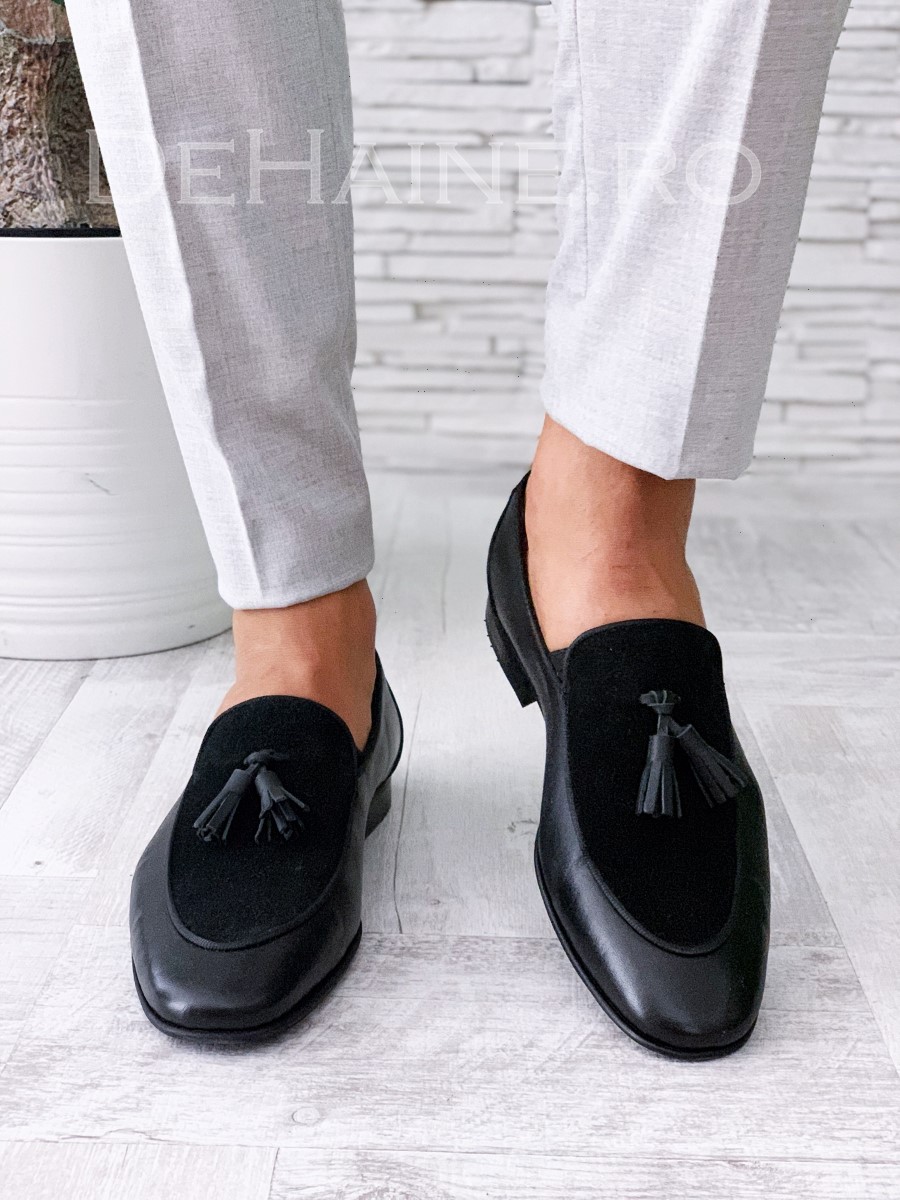 Pantofi barbati din piele naturala a5637*
