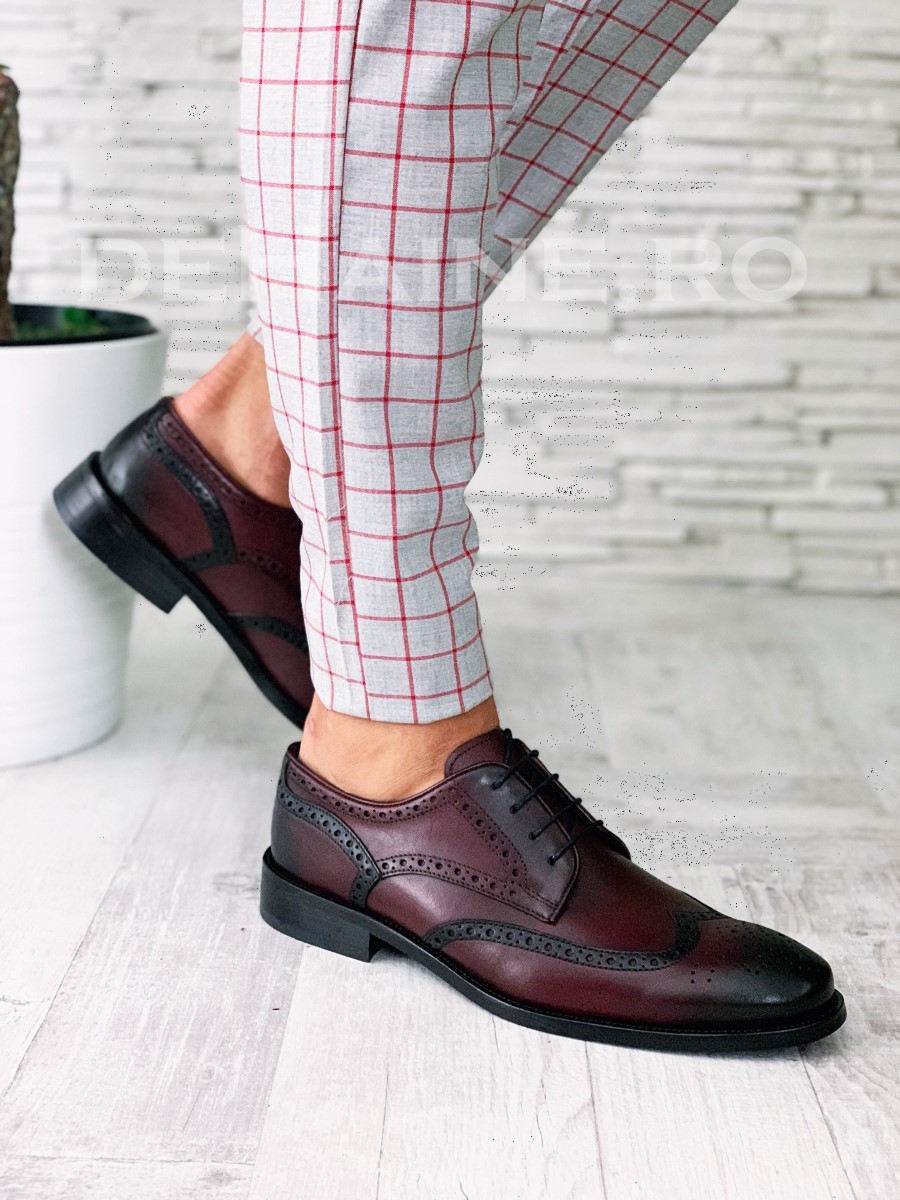 Pantofi barbati din piele naturala a5475