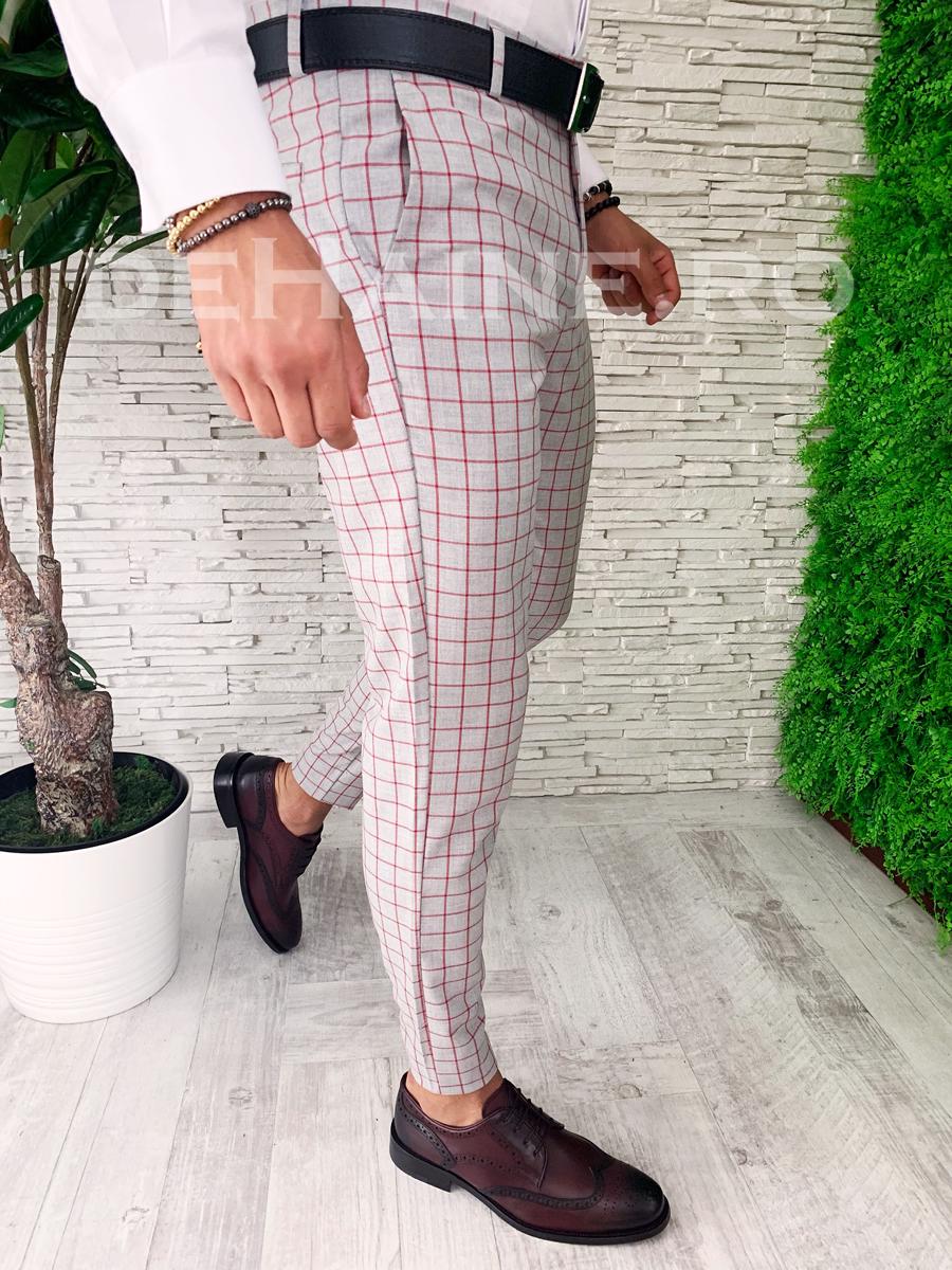 Pantaloni barbati eleganti zr a5469 b-1