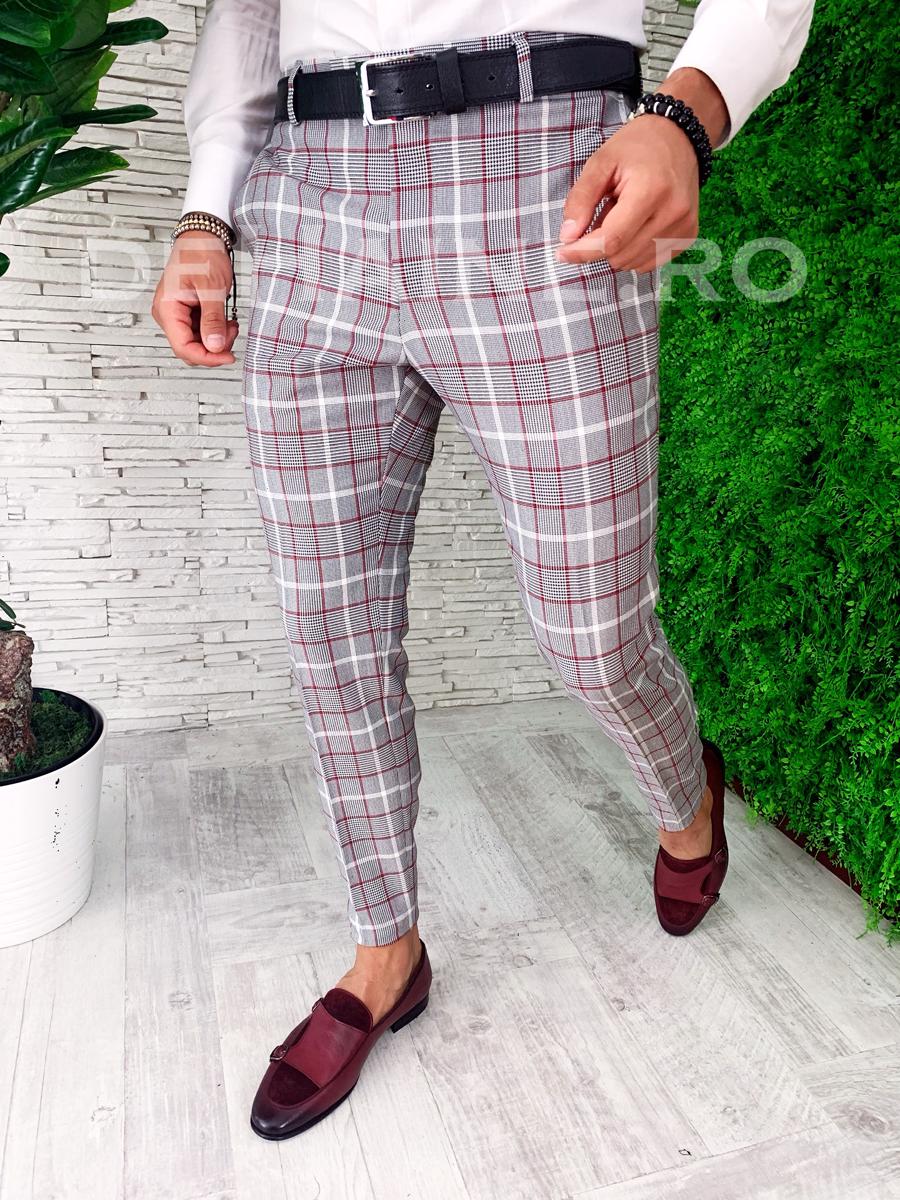 Pantaloni barbati eleganti zr a5470 j4-1
