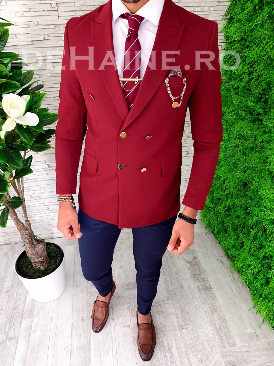 Sacou barbati slim fit premium zr a5465 y1