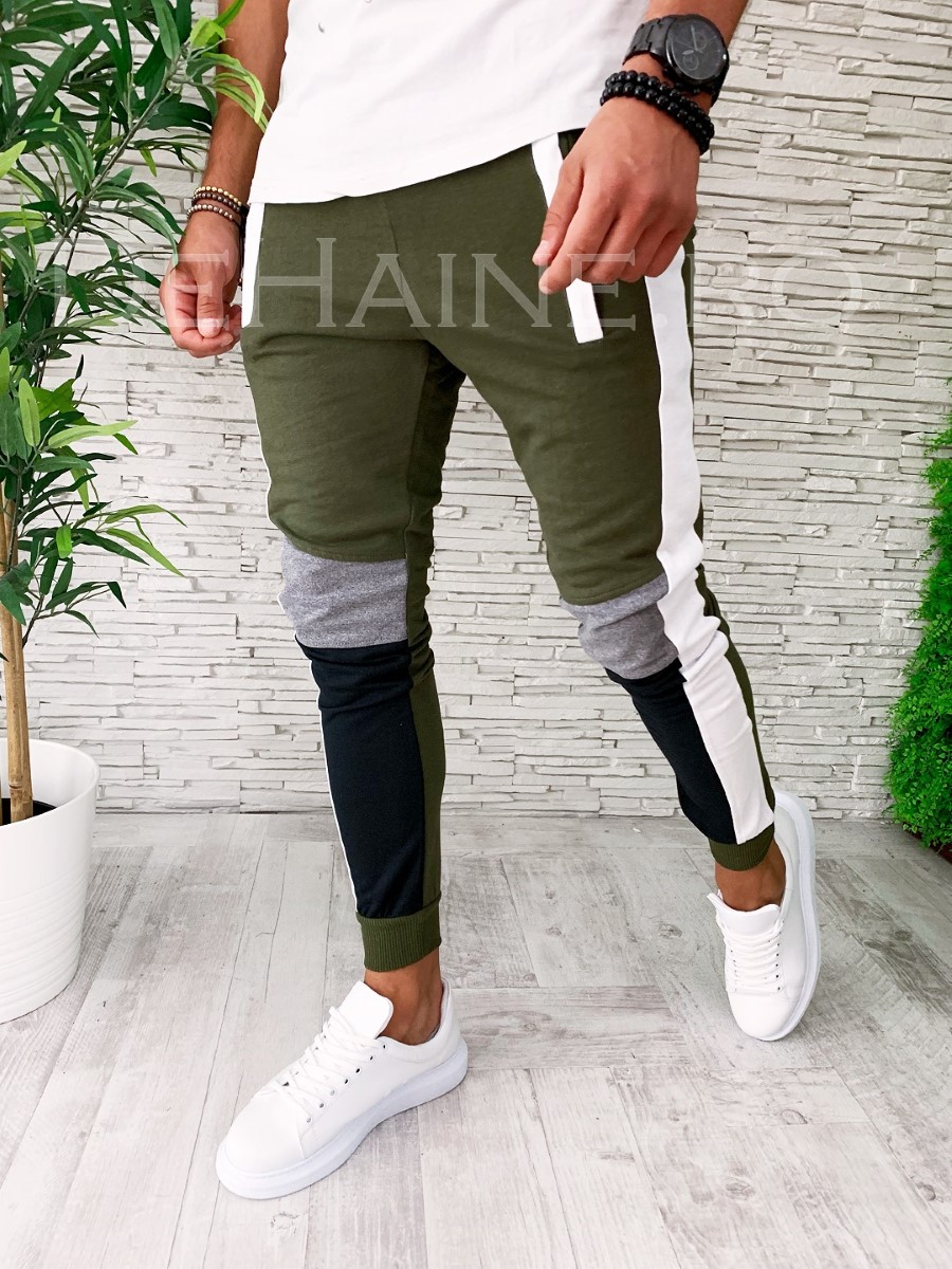 Pantaloni de trening conici A5228 j3-3