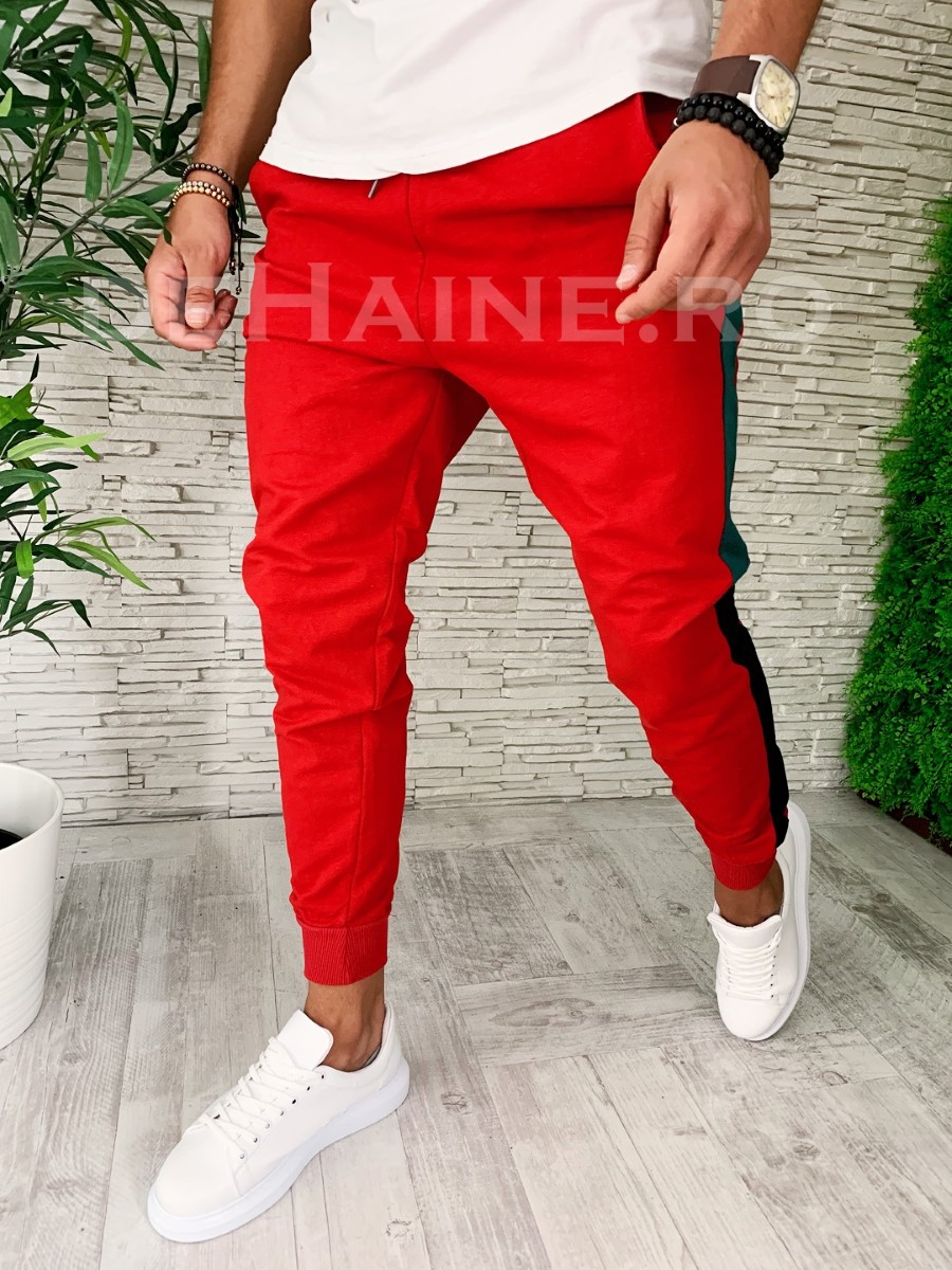 Pantaloni de trening conici A5189 J4-2