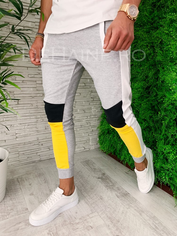 Pantaloni de trening conici A5074 j1-1