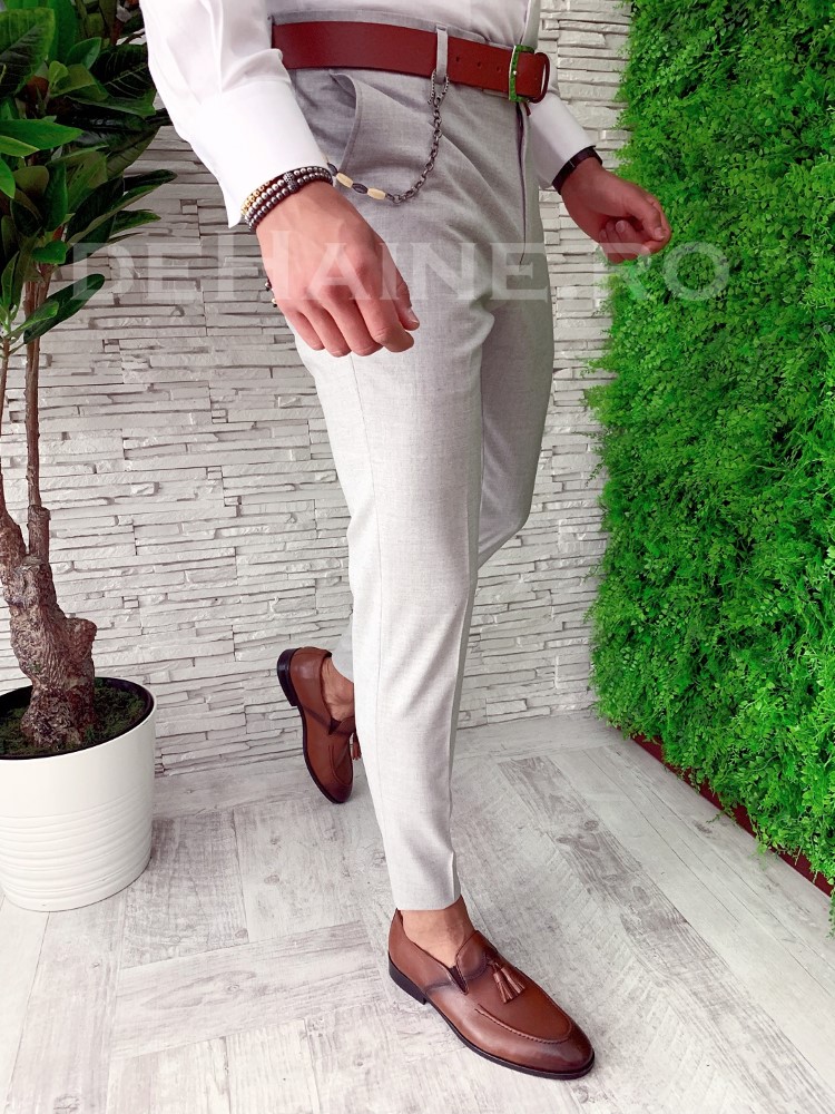 Pantaloni barbati eleganti zr a4955