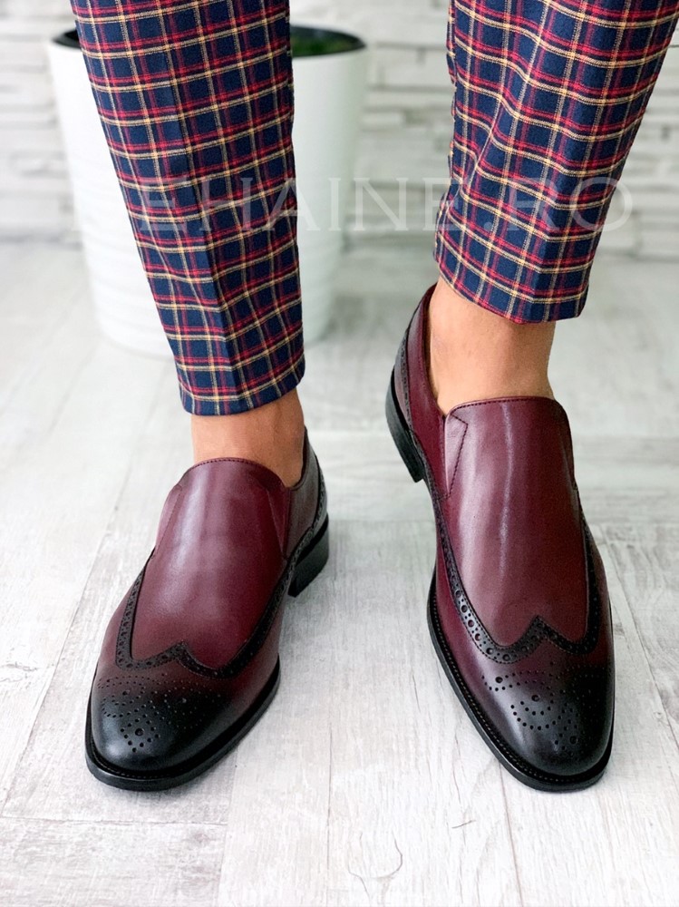 Pantofi barbati din piele naturala a4950