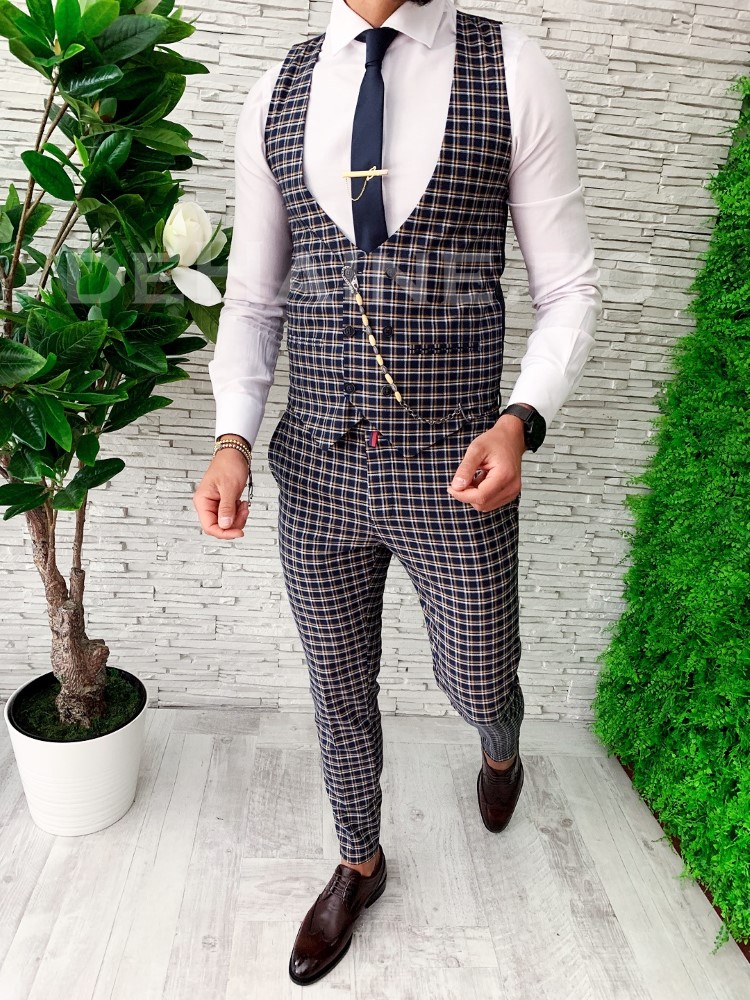 Compleu barbati vesta + pantaloni zr a4921 j7-4