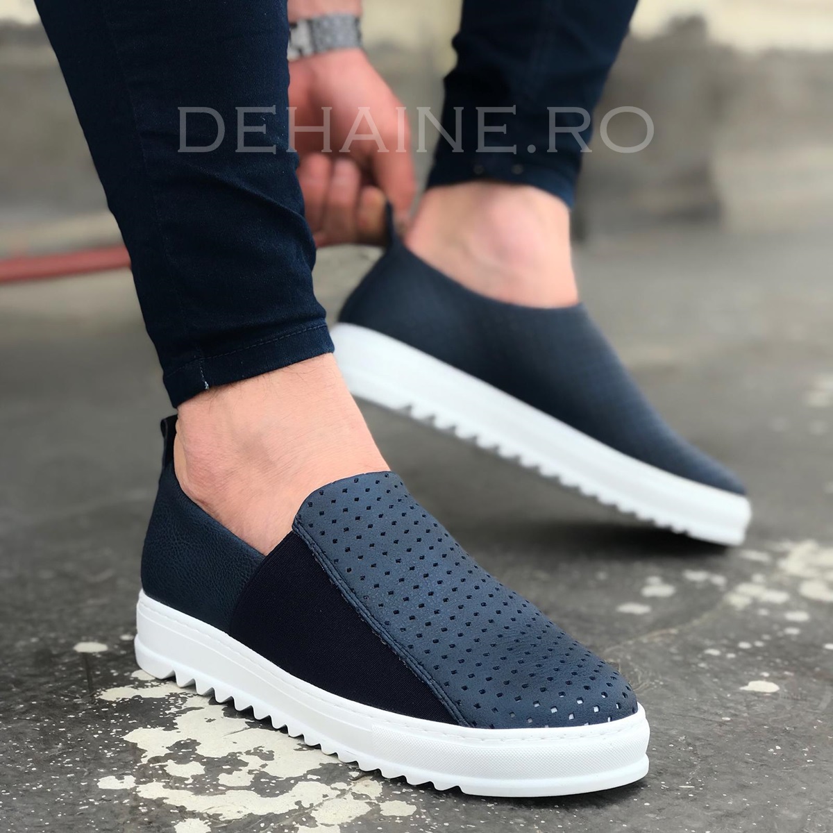 Adidasi barbati casual albastrii zr a4715