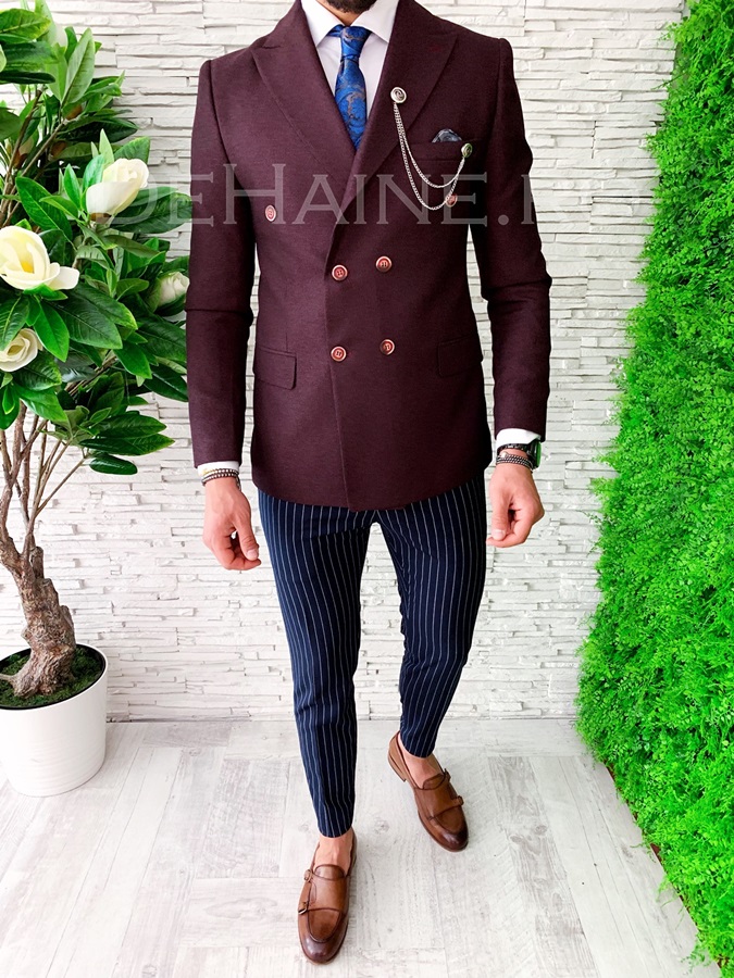 Sacou barbati slim fit premium zr a4512 s8