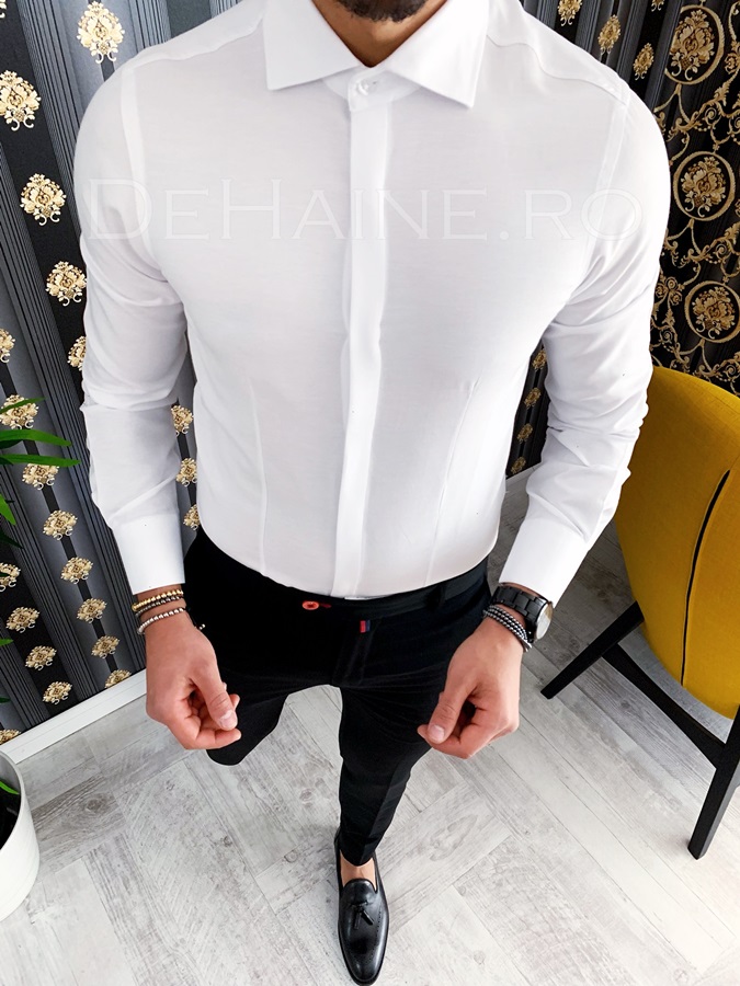 Camasa barbati alba slim fit zr a3950 8-6
