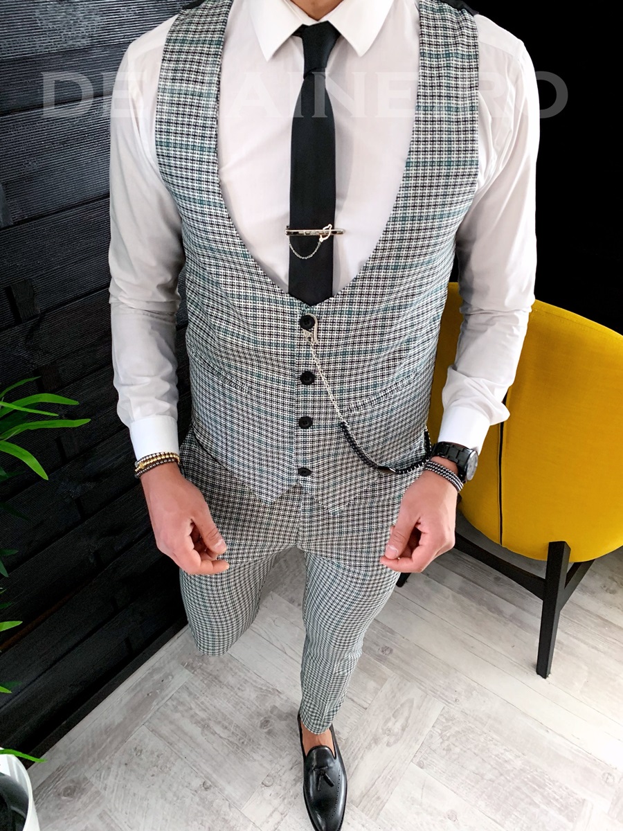 Compleu barbati vesta + pantaloni zr a3894 j6-4