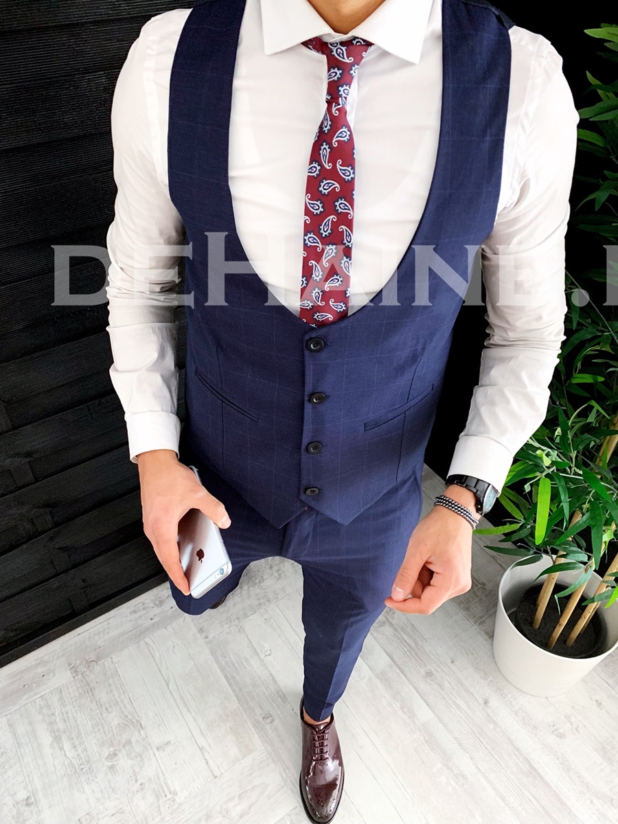 Compleu barbati vesta + pantaloni zr a3742 j8-4