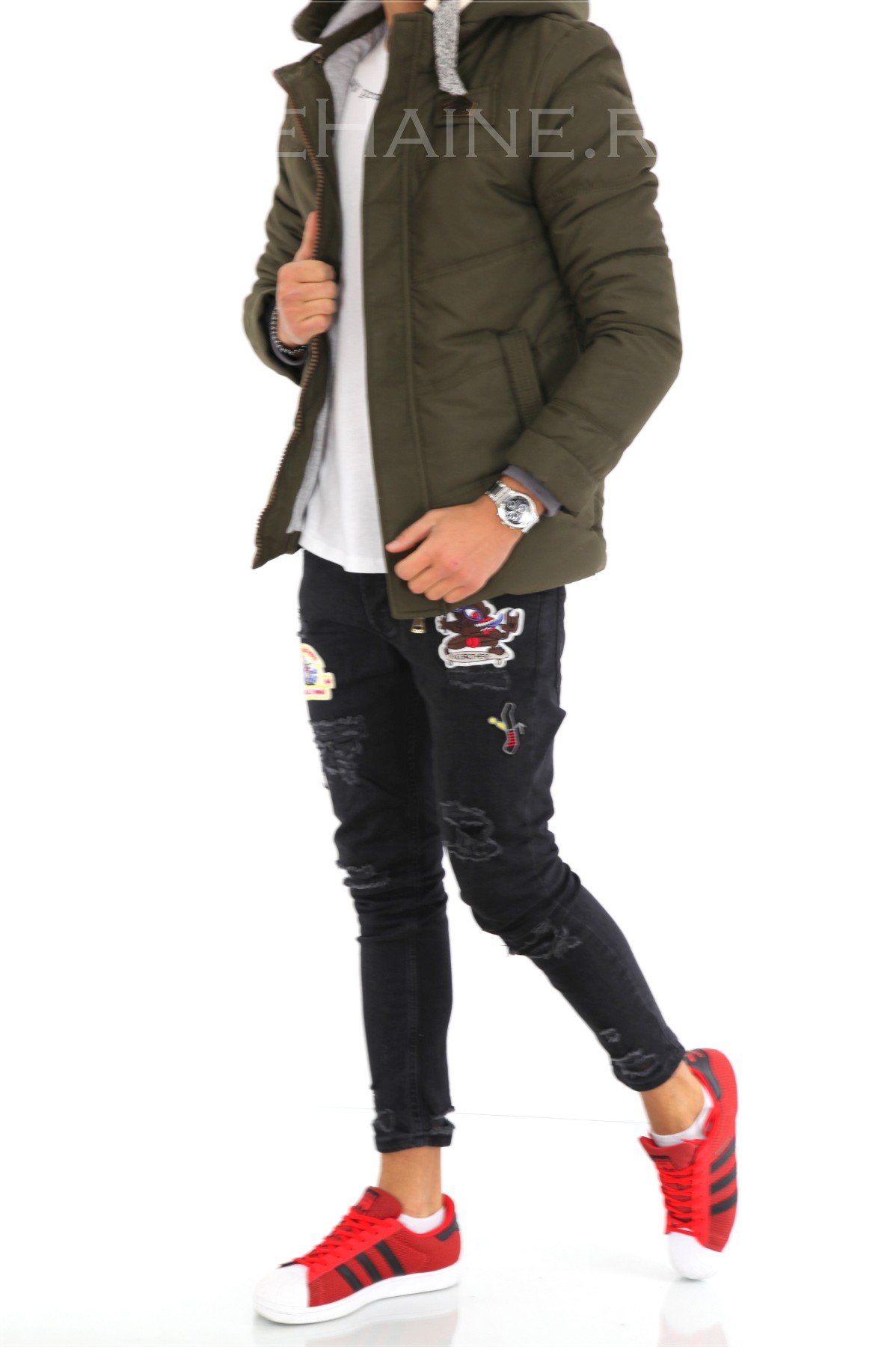 Geaca barbati kaki zr 9487 n2-1