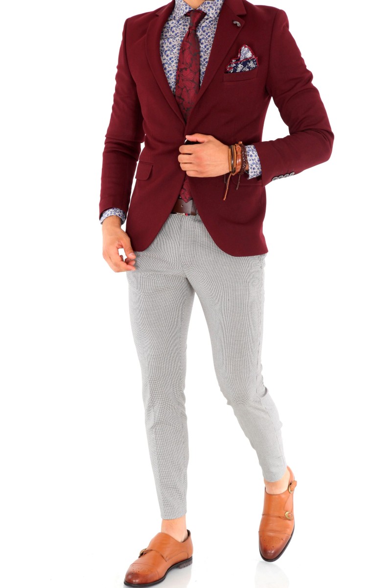 Sacou barbati slim fit ZR 8827