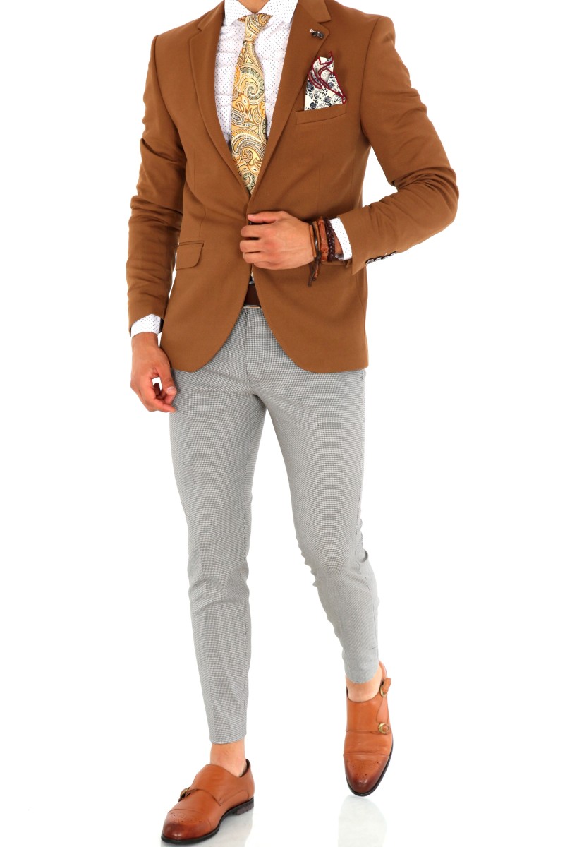 Sacou barbati slim fit zr 8828 s2